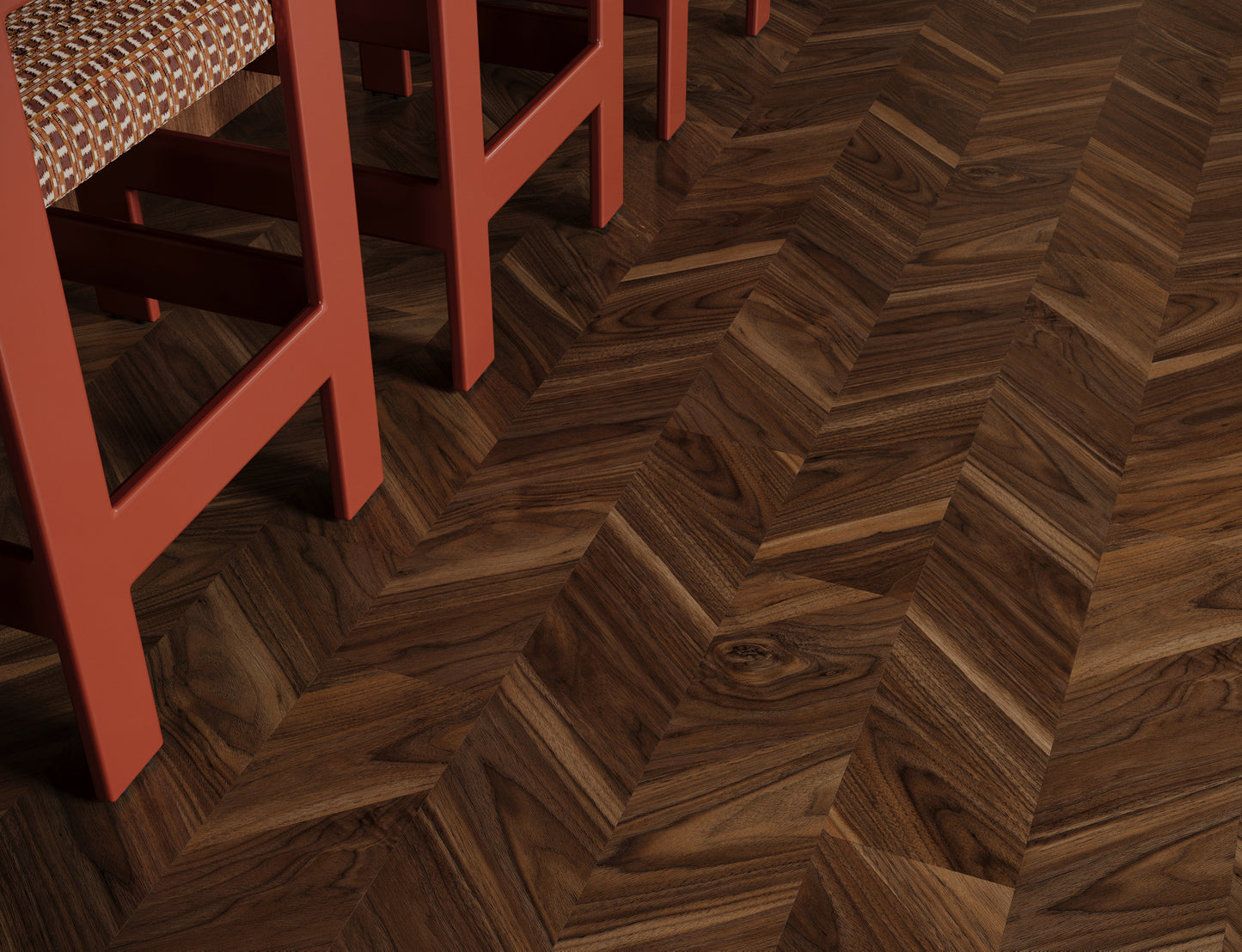 Angled Walnut