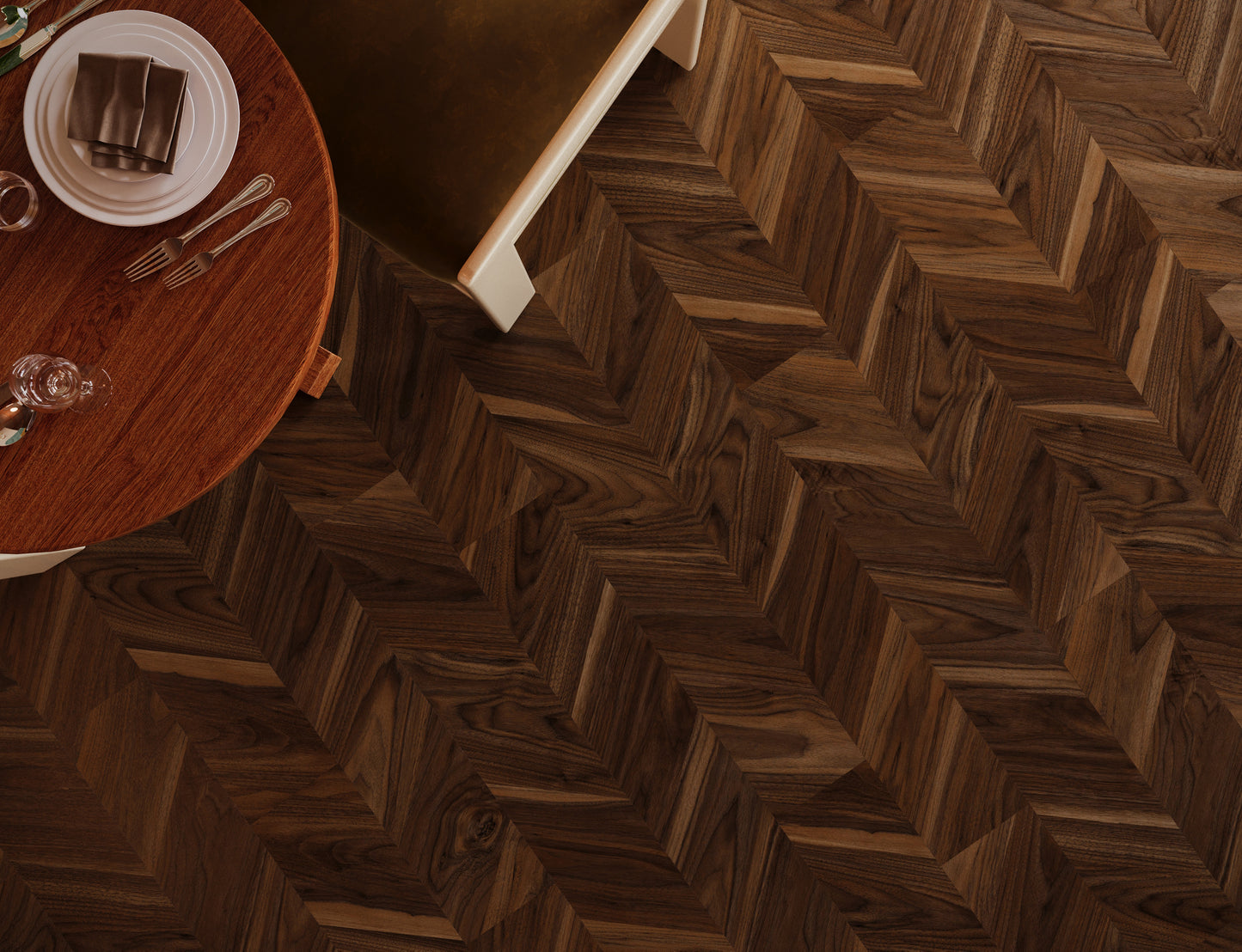 Angled Walnut
