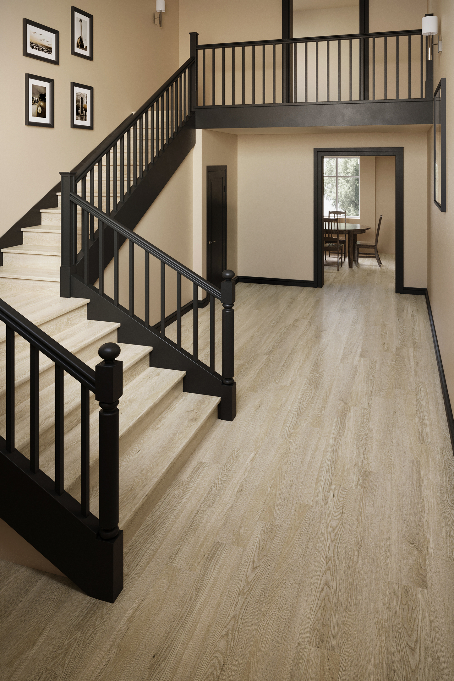 Ivory Oak Steps + Risers