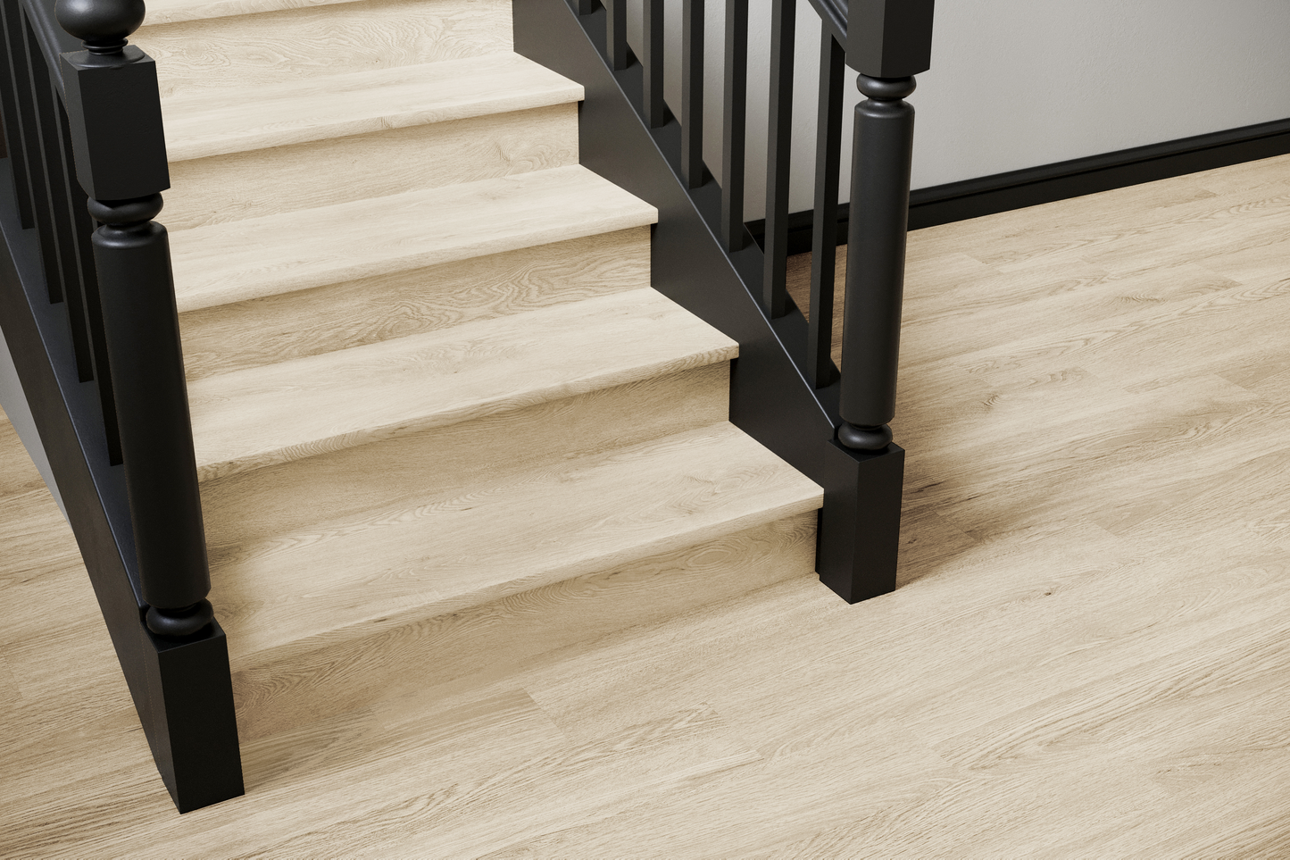 Ivory Oak Steps + Risers